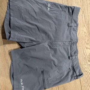 HUK Men’s XXL Grey Performance Short